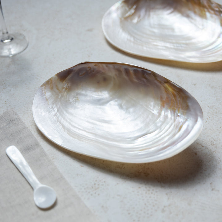 Mother of Pearl Caviar Plate - Direct Seafood