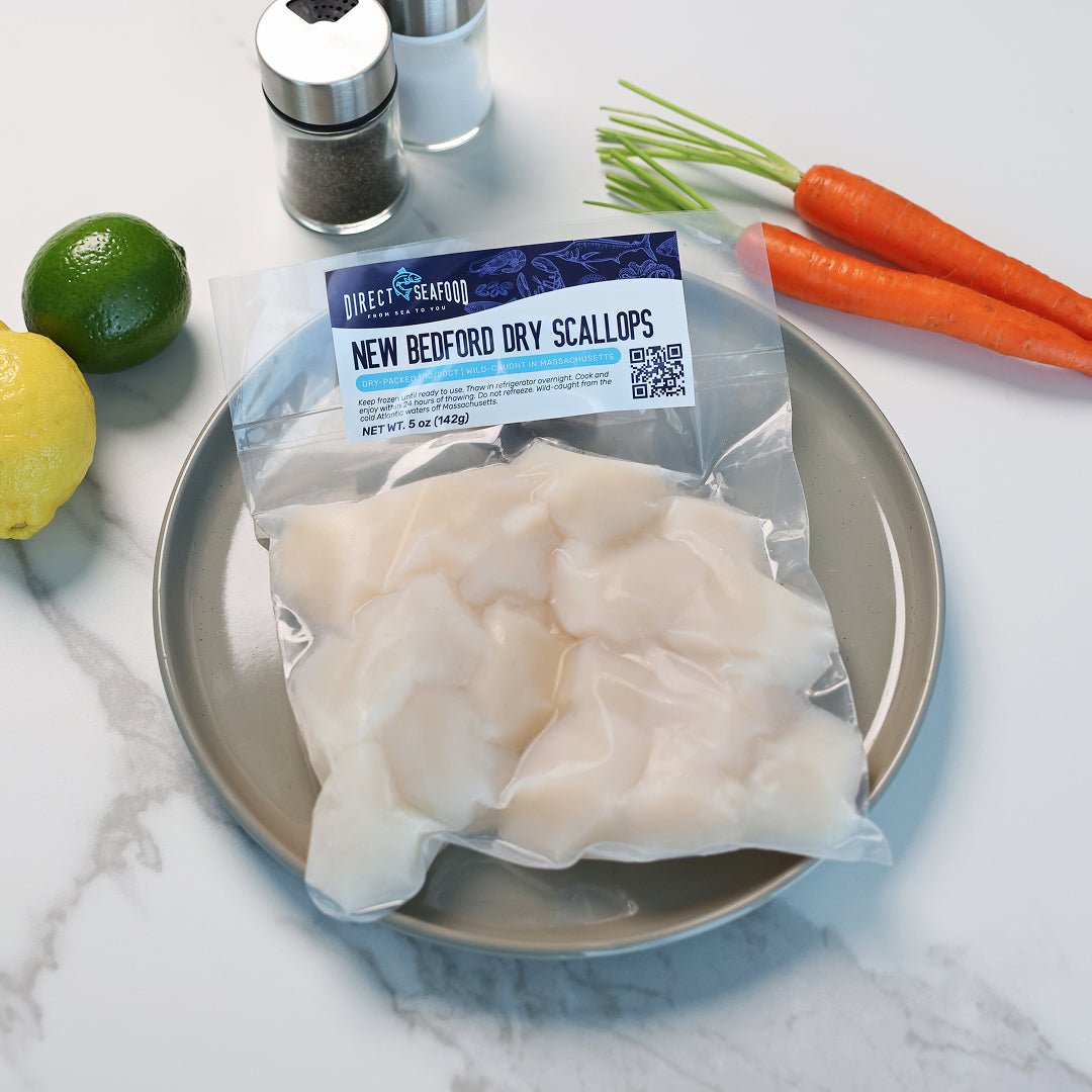 New Bedford Dry Scallops - Direct Seafood