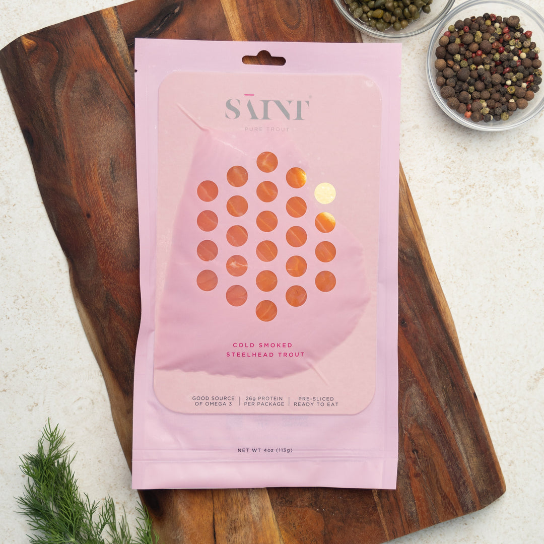 SAINT® Cold Smoked Steelhead Trout - Direct Seafood