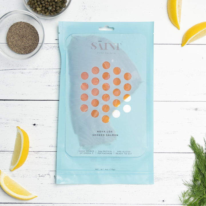 SAINT® Nova Lox Cold Smoked Salmon - Direct Seafood