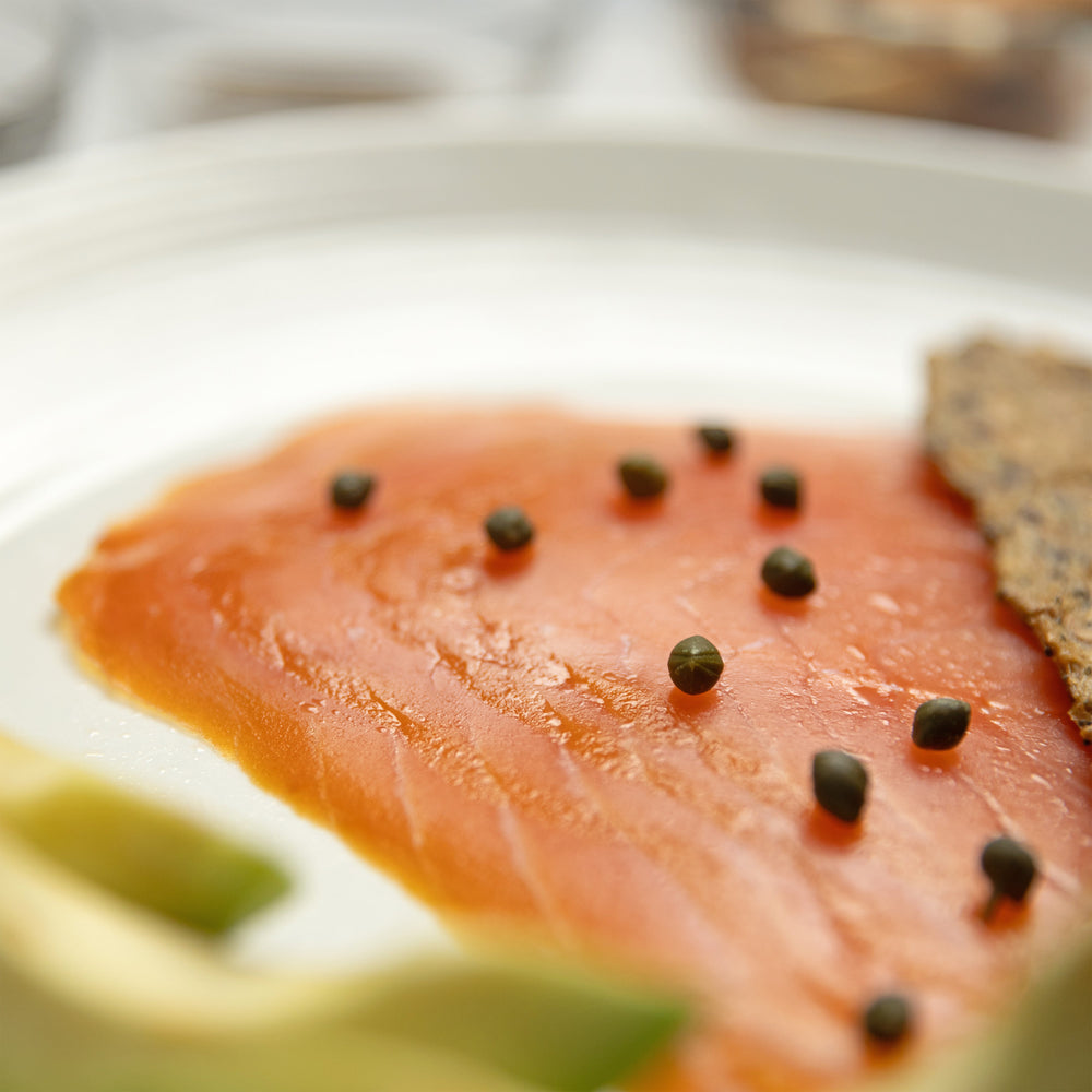 SAINT® Oak Wood Cold Smoked Salmon - Direct Seafood